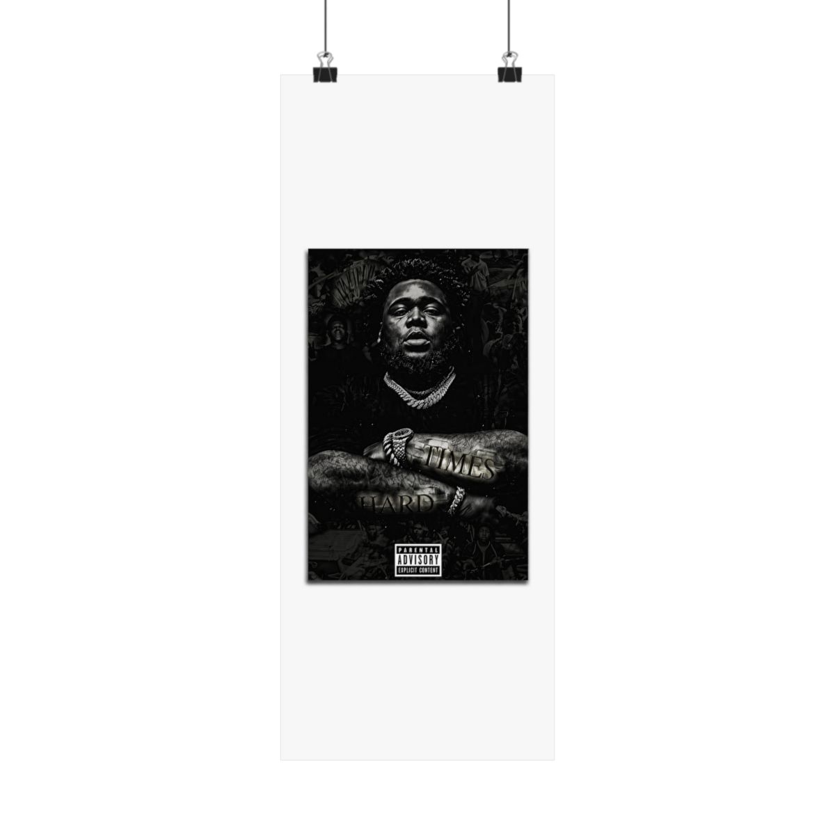 VCLUST Rod Wave Poster Music Album Poster Art Decor Painting Aesthetic Wall Art Posters for Bedroom Decor 12x18inch(30x45cm) 3 - alternate angle 3, merchandise