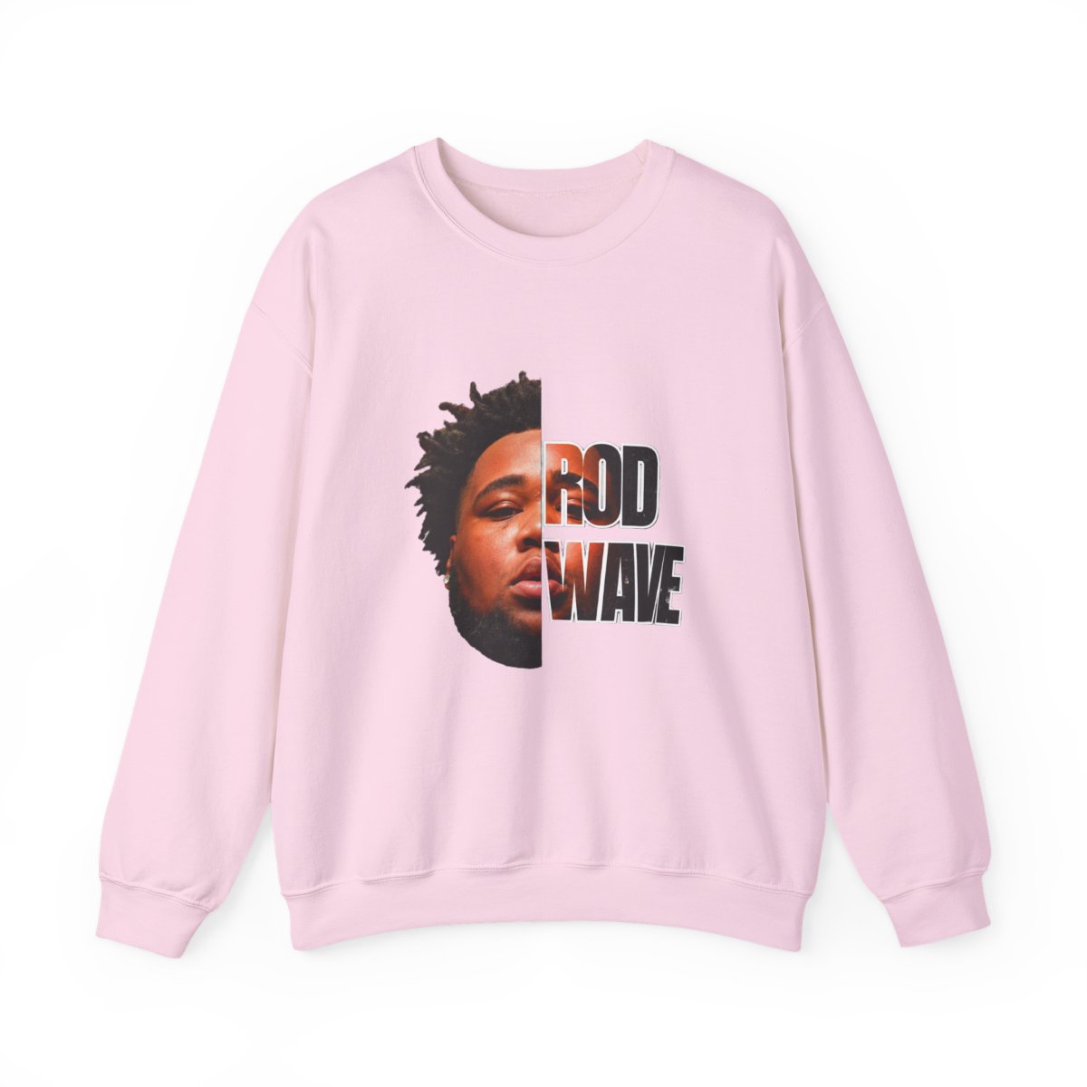 Rod Wave Crew Neck Split Person Crewneck - alternate angle 3, merchandise