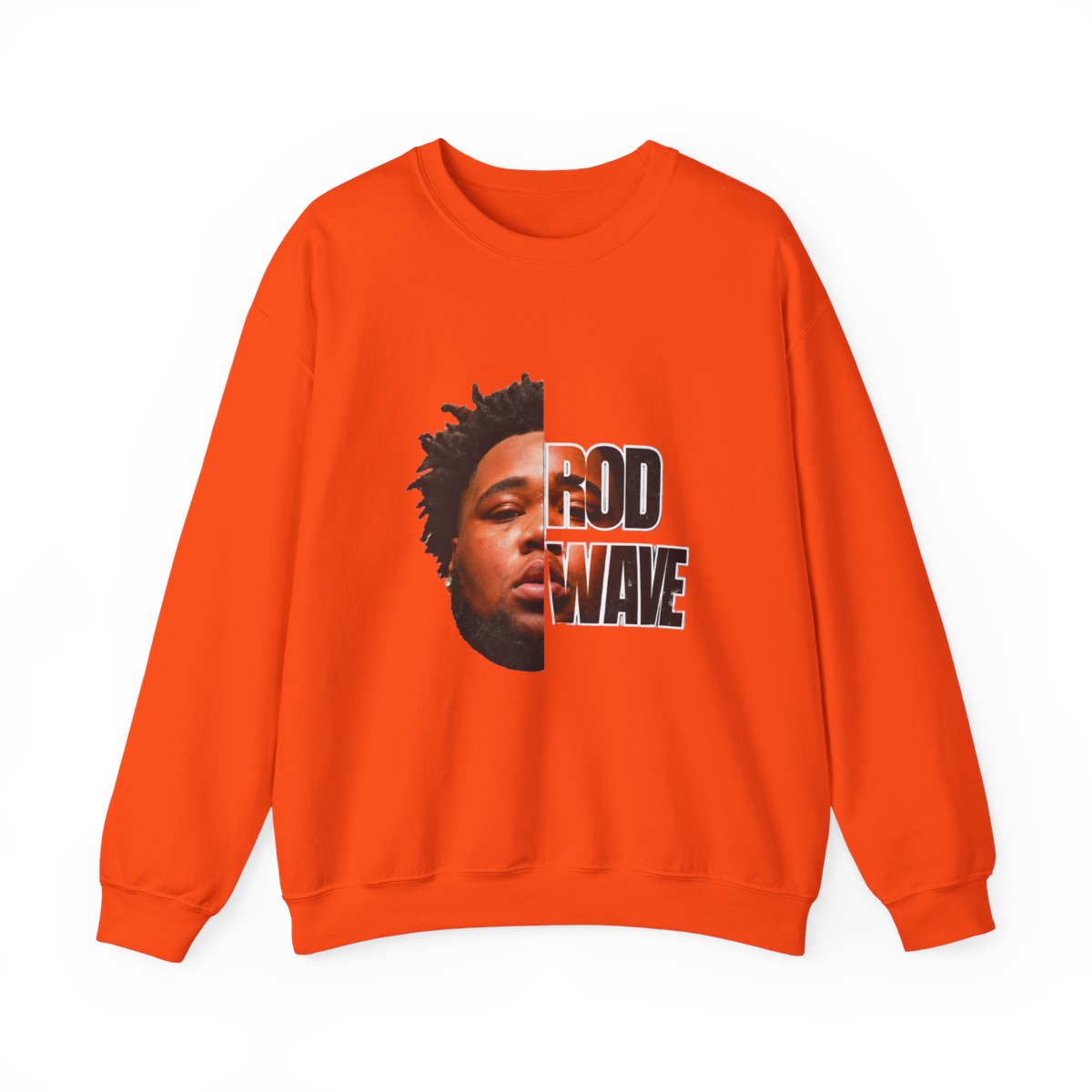Rod Wave Crew Neck Split Person Crewneck - alternate angle 2, merchandise