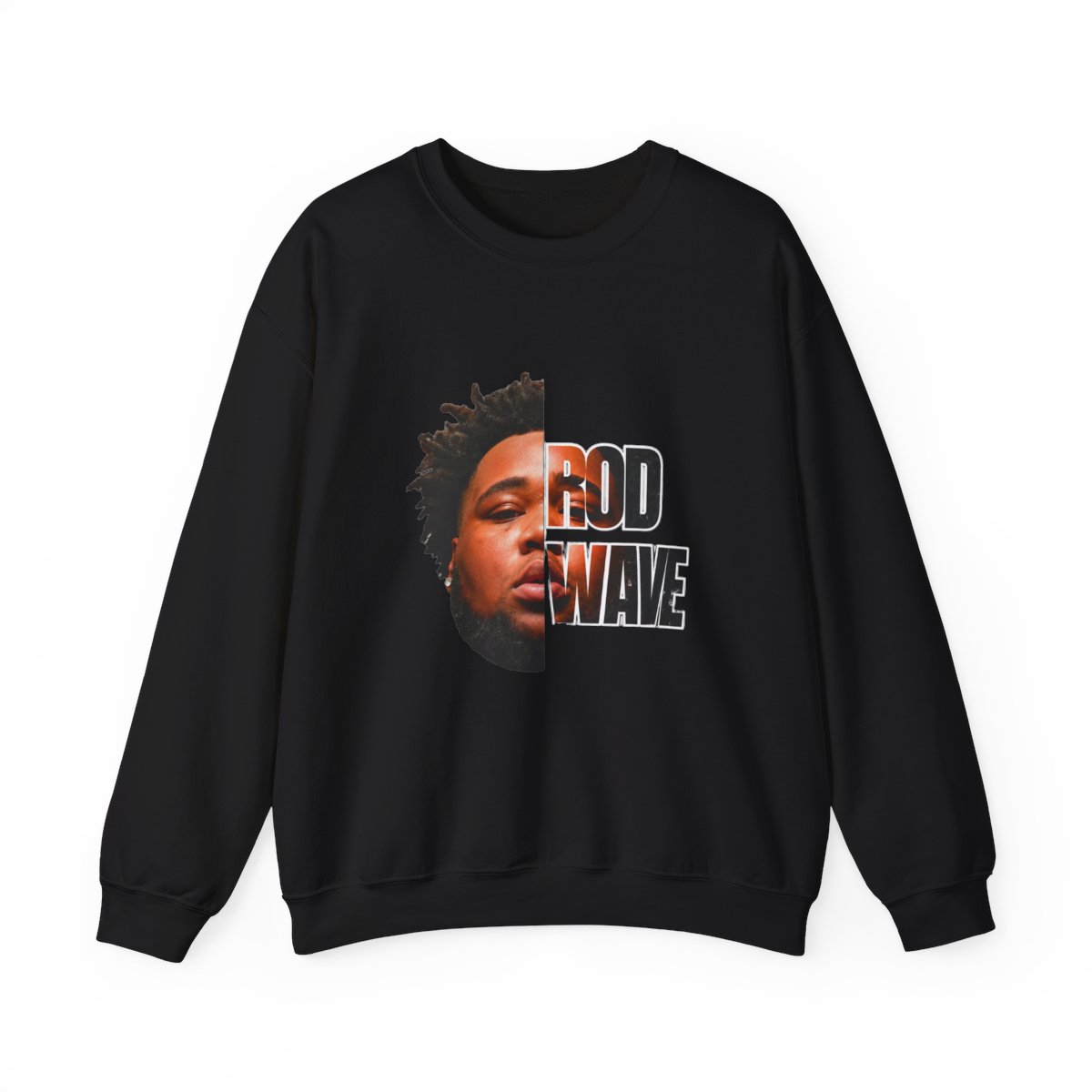 Rod Wave Crew Neck Split Person Crewneck - alternate angle 3, merchandise