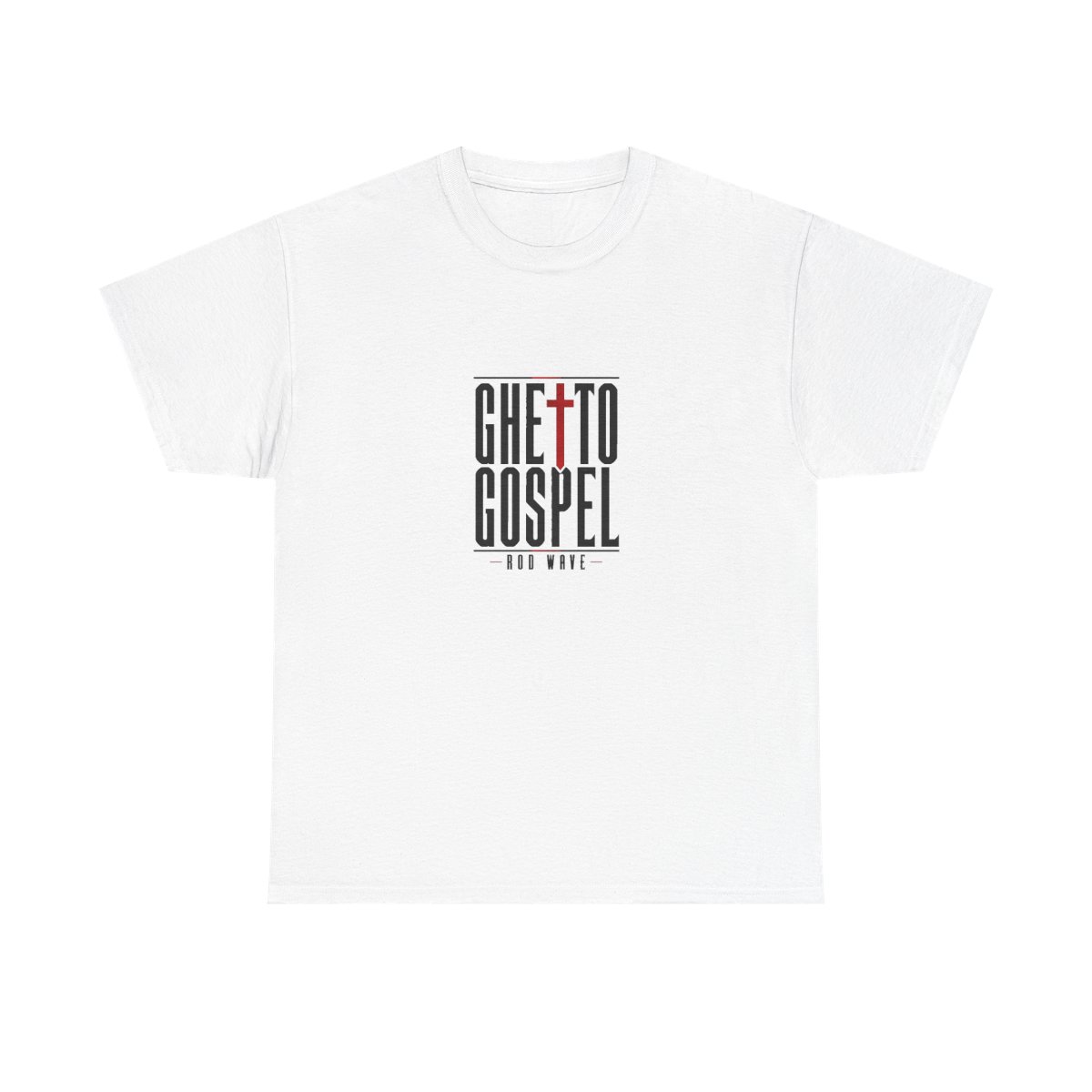 Rod Wave "Ghetto Gospel" Unisex Tee - alternate angle 5, merchandise